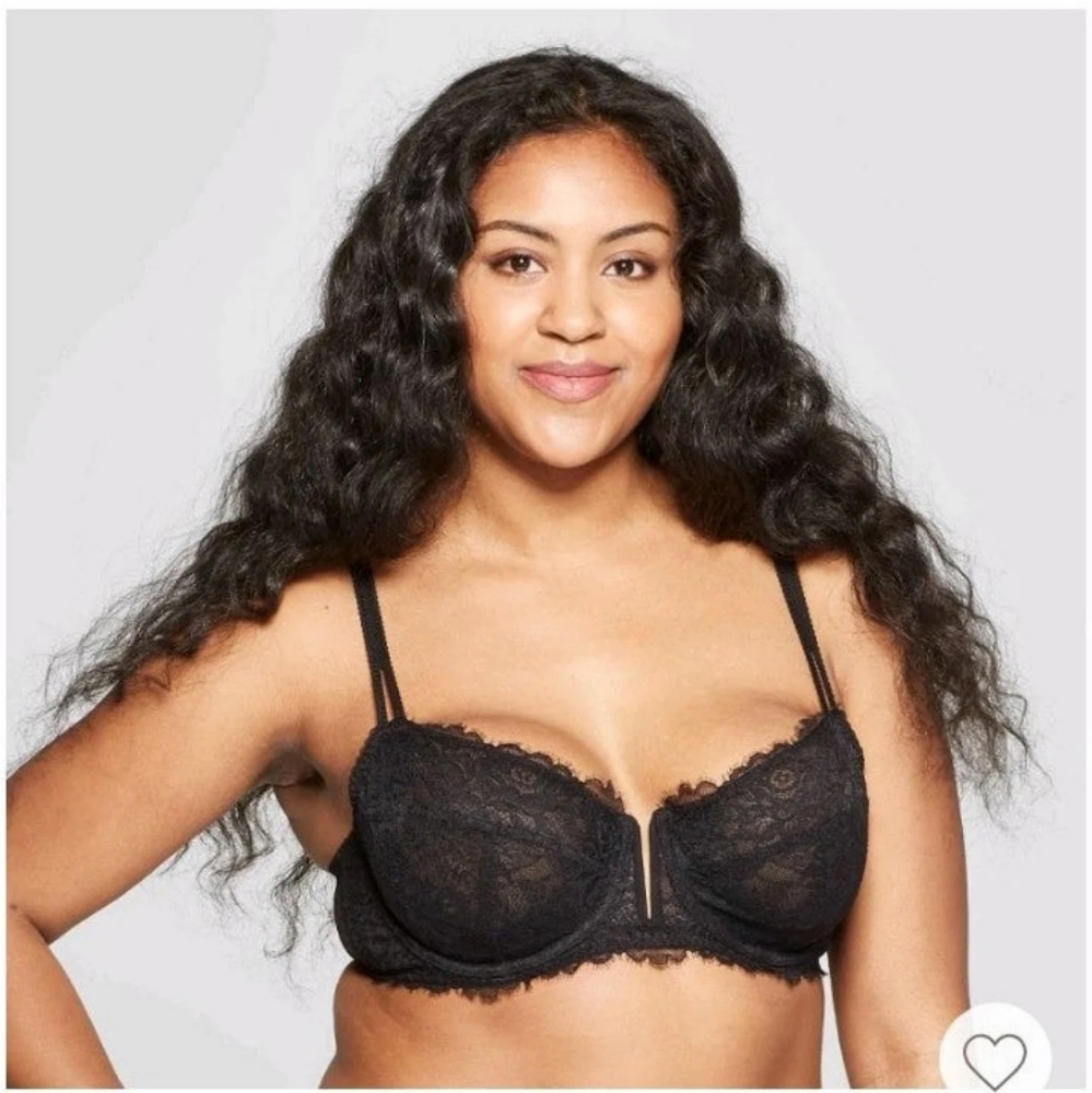 Auden Lacy Balconette Bra